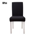 thumbnail image 3 of Chair Cover, Furniture Cover, Polyester Elastic Comfortable Hotel For Home Black,Gray, 3 of 8