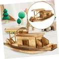 thumbnail image 5 of Modelo de barco Mini velero colección de estatuillas barco pequeño adornos regalos Mini barco foto Prop dosel chino barcos barco de madera, 5 of 5