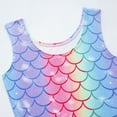 thumbnail image 4 of URMAGIC Mermaid Gymnastics Leotard for Girls Toddler Kid Dance Unitards Biketards, 4 of 9