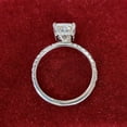 thumbnail image 3 of solitaire jewels 3.5CT Radiant Moissanite Hidden Halo Engagement Ring For Women, 14K Yellow Gold, 3 of 6