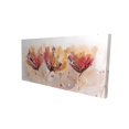 thumbnail image 1 of Quatre Petites Fleurs - Toile 24"x48 Pouces - Impression à la Demande, 1 of 5