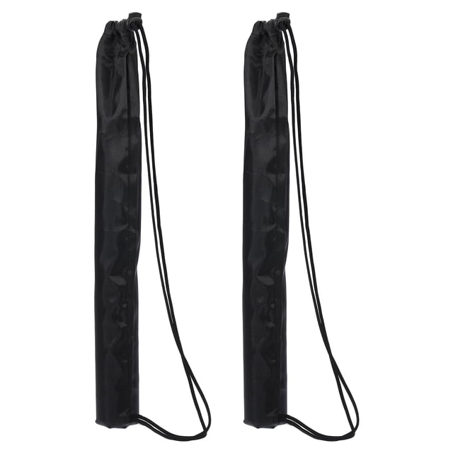 Funda de transporte Uxcell de 21" para monopod, bolsa de nylon de 2 piezas con correa para el hombro, plegable y portátil, negra