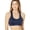 Navy, variant on Women's Brooks 350084 Dare Crossback 2.0 DriLayer Sports Bra (Black 34A/B)