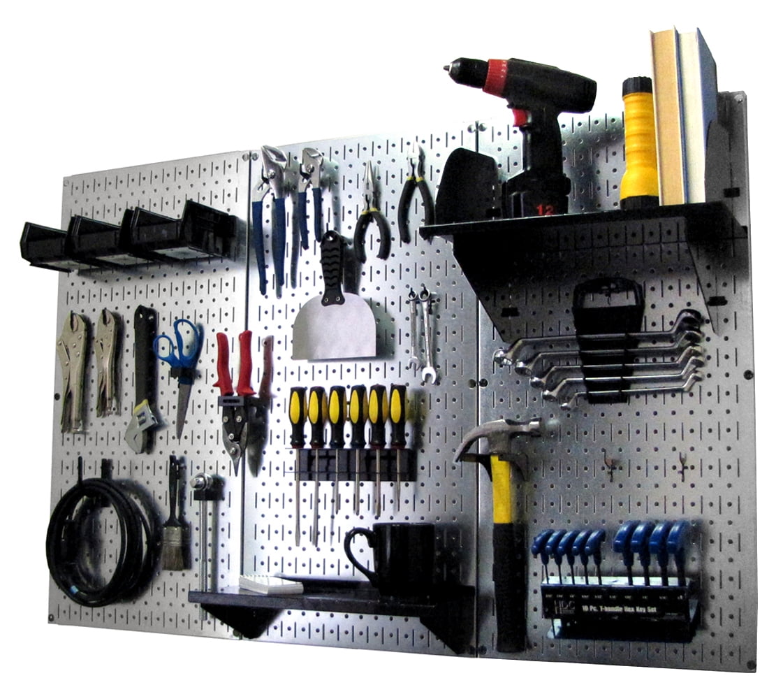 Element System 11413-00002 Drill Rack/for Tool peg-Boards/Perforated Steel Panels/White Element System 11413-00002 Drill Rack/for Tool peg-Boards/Perforated Steel Panels/White
