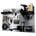 thumbnail image 1 of Wall Control Kit de Rangement pour Outils Standard 4 Pieds en Métal avec Planche à Outils Galvanisée et Accessoires Noirs, 1 of 1