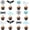 2nd Birthday, variant on Halloween Little Boo Ghost Cupcake Toppers Baby Shower Decorations for Boy, 36Pcs Blue and Black Dessert Table Cupcake Toppers Decors Gender Reveal Birthday Party Favor Supplies