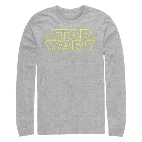 Men's Star Wars: A New Hope Movie Logo  Long Sleeve Shirt