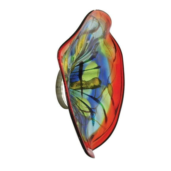 Art Glass Designs 20" Hankley LED Glass Wall Light Decoration