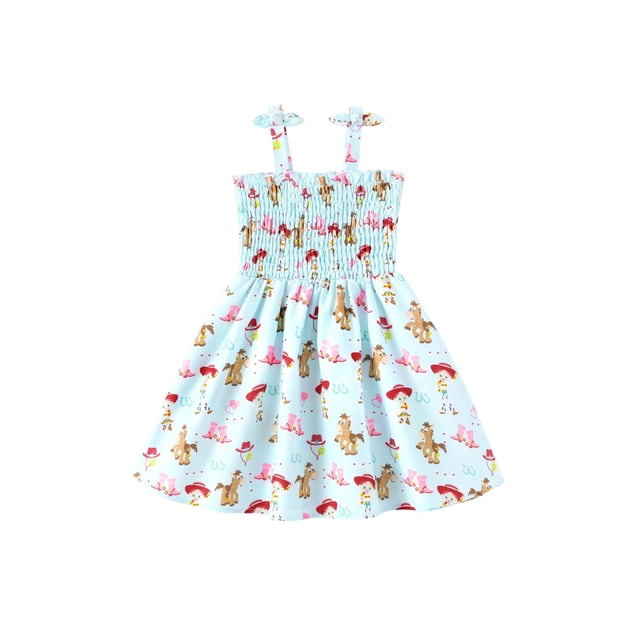 Vestido vaquero celeste claro para niña de Disney Toy Story Jessie