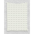 thumbnail image 1 of Abstract Tapestry, Modern Illustration of Hearts and Diagonally Arranged Dotted Squares, Wall Hanging for Bedroom Living Room Dorm Decor, 40W X 60L Inches, Dark Grey and Coconut, by Ambesonne, 1 of 2