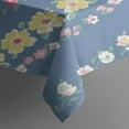 thumbnail image 3 of Pioneer Flower Floral Print Pattern Rectangle Tablecloth 60"x84",Waterproof Polyester Rectangle Table Cloth, Wipeable Spillproof Polyester Tablecloth for Dining, Camping, Indoor and Outdoor, 3 of 5