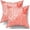 Coral0610-1, variant on Coastal Coral Pillow Covers Accent Decorative Beach Ocean Themed Pillow Cases 18 X 18 Inch Cushion Cover for Sofa Bed Living Room Armchair Home