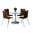 thumbnail image 2 of KFI Studios Jive Dining Chair, Espresso, 2 of 5