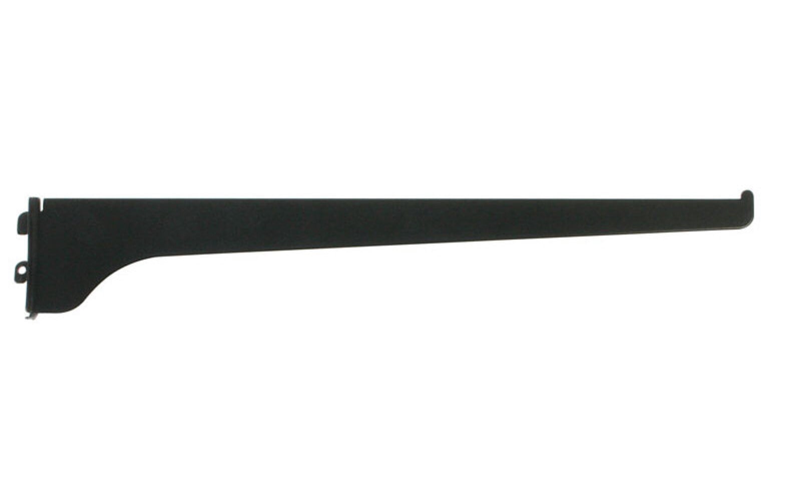 Knape & Vogt Steel Black 16 Ga. Shelf Bracket 14 in. L