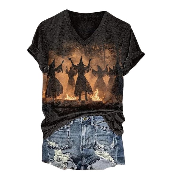Camiseta BOMYTAO You Can't Sit with US Hocus Pocus para mujer