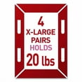 thumbnail image 4 of Picture Hanging Strips, X-Large, Removable, Holds up to 20 lbs per 4 Pairs, 8 Pairs/Pack | Bundle of 10, 4 of 9