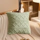 thumbnail image 5 of Un juego de 2 fundas de almohada de felpa suave y corta de lana con patrón cuadrado, funda de cojín para sofá, decoración de dormitorio, 5 of 5