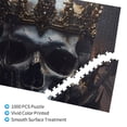 thumbnail image 2 of Sikiie Royal Skull With Golden Crown Puzzle, Jigsaw Puzzles, Jigsaw Puzzles 1000 Pieces, Custom Jigsaw Puzzle for Adults (29.5×19.7in, Horizontal), 2 of 9