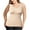 1,Beige, variant on COMFREE Camisoles with Built in Bra for Women Plus Size Tummy Control Tank Tops Shapewear