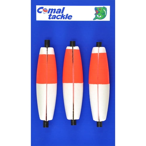 Hunting & Fishing Comal Floats Foam Cigar Float 2in Red 100/bg AR200