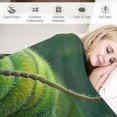thumbnail image 3 of Orinice 3D Green Caterpillar Plush Bed Blanket, Fleece Blanket for Kids Teen Young Boys Girls, Anti Pilling Throw Blanket Modern Fashion Throw Bedroom Decor Plush Sofa Couch Blanket  50x60in, 3 of 6