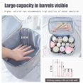 thumbnail image 5 of High-capacity Large Cosmetic Bag with Cartoon Print Multipurpose Waterproof Wash Bag Makeup Bag for Traveling Hotel Makeup (argent), 5 of 7