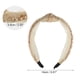 thumbnail image 4 of Diadema Anudada para Mujer Unique Bargains Beige 14x5,6 cm, 4 of 7