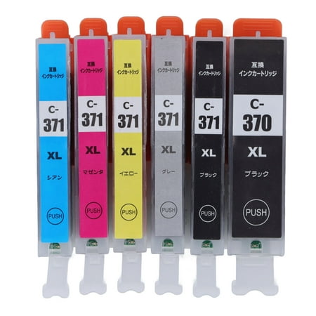 

Ink Replacement Easy Installation Clear High Page Capacity Black Color Accurate Position Smoothly Colorfast For Office BK BK C M Y GY BK BK C M Y