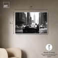 thumbnail image 5 of Driving in the Rain NYC Canvas Elegant Photography by Art Remedy, White Frame, 45 x 30, 5 of 7