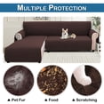 thumbnail image 5 of Gostoto Waterproof Repellent Quilted L-Shape Sofa Slipcover Reversible Sectional Sofa Pet Mat Furniture Protector, 5 of 6