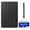 Black, variant on Mazepoly Galaxy Tab A7 (SM-T500/T505/T507) Accessories Bundle:Samsung Tab A7 10.4 inch Smart Black Case, 64GB Memory Card with adapter and Disc and Fiber Tip 2-in-1 Stylus Capacitive Pen