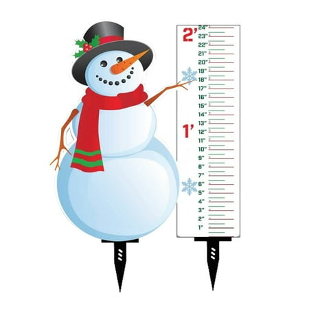 

Snowflake Snow Measuring Instrument Snowmobile Snow Measuring Instrument Metal Snow Measuring Ruler Outdoor Garden Ornaments
