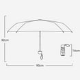 thumbnail image 6 of Visland Sun Umbrella Six folding Waterproof Cloth Convenient Sun Travel Umbrella for Daily Use, 6 of 8