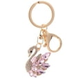 thumbnail image 1 of EeaseCA 1PC Lovely Swan Key Chain Rhinestone Car Bag Hanging Decorations Gift Pendant, 1 of 8