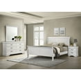 thumbnail image 3 of Louis Philippe 4-piece Eastern King Bedroom Set White, 3 of 18