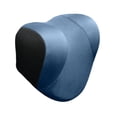 thumbnail image 4 of Almohada de espuma viscoelástica para el cuello del coche, cojín de apoyo para la cabeza con funda lavable extraíble, reposacabezas de asiento Azul Macarena reposacabezas del coche, 4 of 6