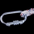 thumbnail image 4 of LOVIVER Mountain Rock Climbing Lanyard with Hook Carabiner - Random Color, 4 of 8