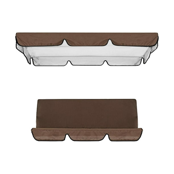 Cubiertas de Dosel para Columpio de Patio Sunnimix Toldo abatible impermeable