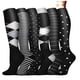 thumbnail image 5 of Combinación de patrones de calcetines deportivos de fitness para hombres y mujeres con medias de presión, 5 of 5
