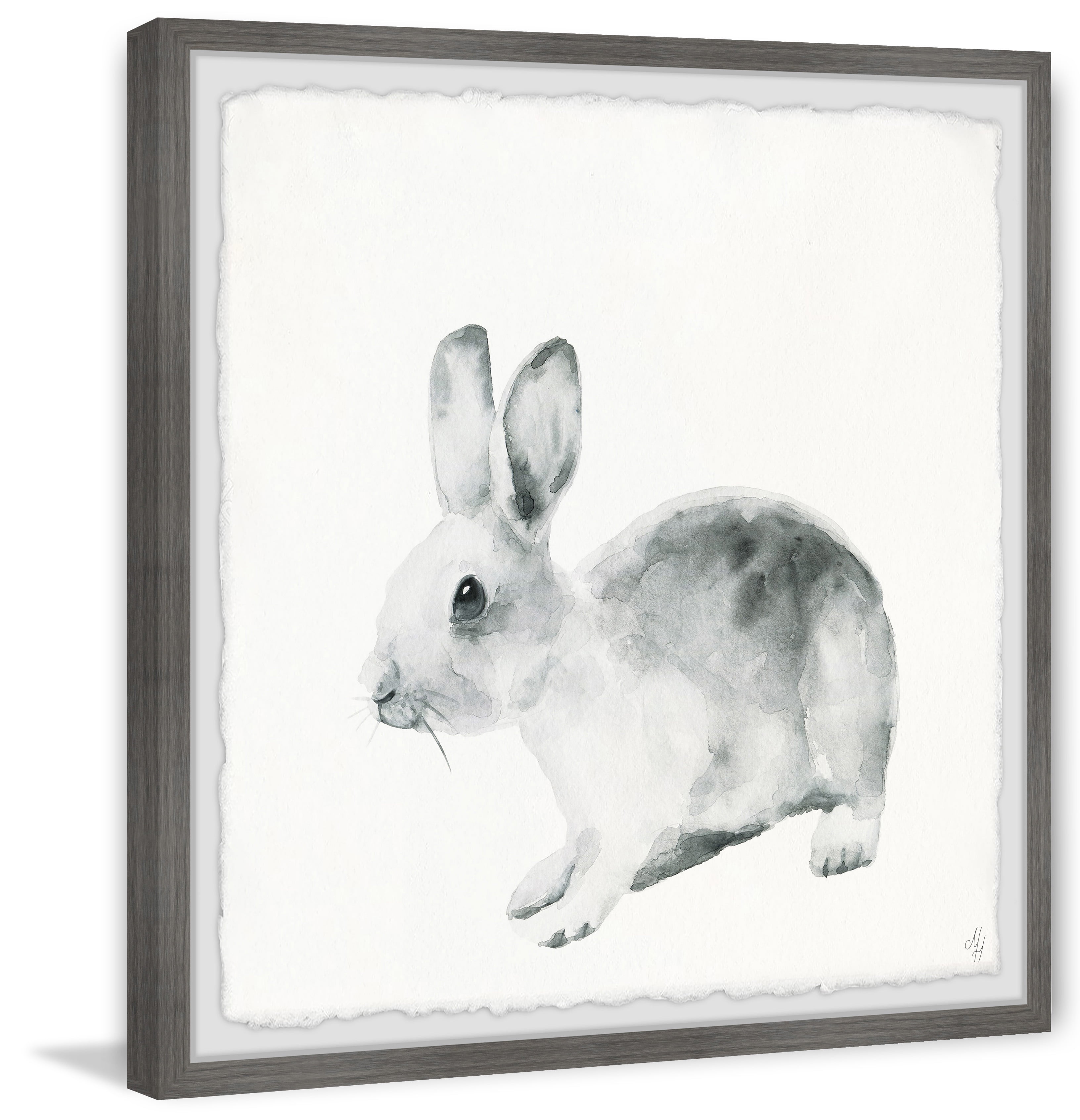 Marmont Hill Bunny Rat Framed Wall Art