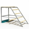 thumbnail image 2 of Chicken Coop Accessories Set - Perch, Swing & Ladder for Hens (37"x20"x28"), 2 of 11