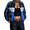Blue, variant on Women's Race Car Driver Jacket, Zip Up Racing Bomber Jacket, Y2K Streetwear Graphic Coat, Retro Racer Costume Outerwear