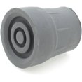 thumbnail image 1 of Juego de 10 puntas de goma de 19 mm para bastones, muletas y andadores - Tipo Z - Gris, 1 of 2
