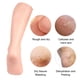 thumbnail image 3 of Calcetines hidratantes largos de última generación para el cuidado de los pies. Calcetines de gel hidratantes para reparar los pies secos y callosidades., 3 of 9