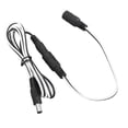 thumbnail image 1 of Solar Connectors Extension Cable, Solar Panel Power Extension Cable, DC Extension Cable for Solar Photovoltaic Panel LED Lights Cameras, 1 of 7