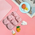 thumbnail image 4 of HomeLife Easter Bunny Silicone Mold 3D Egg Chocolate Mould Food Grade BPA Free Heat-Resistant Jelly Pudding Mold, 4 of 13