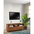 thumbnail image 3 of Pemberly Row Modern / Contemporary TV Console in Honey Maple (Brown), 3 of 6