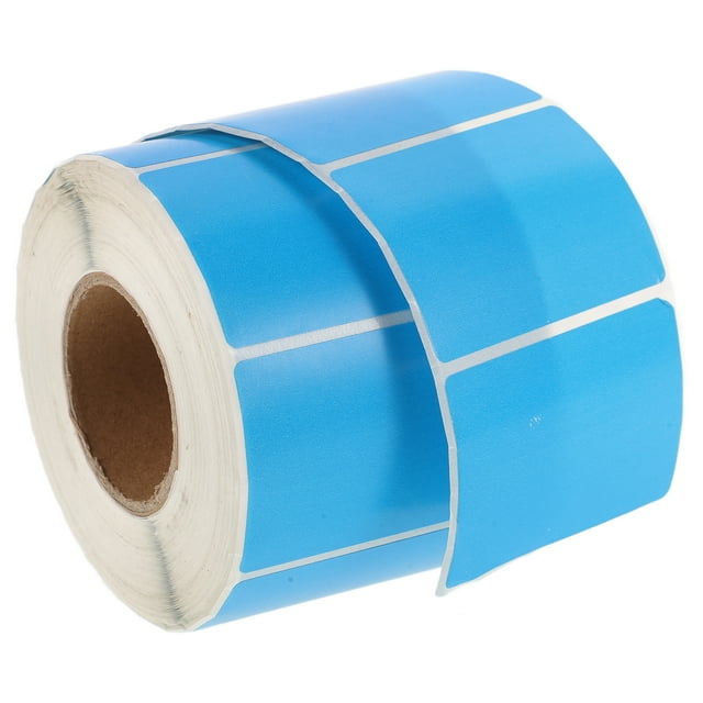 Miangastore Sky-blue Waterproof Self-Adhesive Labels for Printing Suitable for Office and Kitchen Use