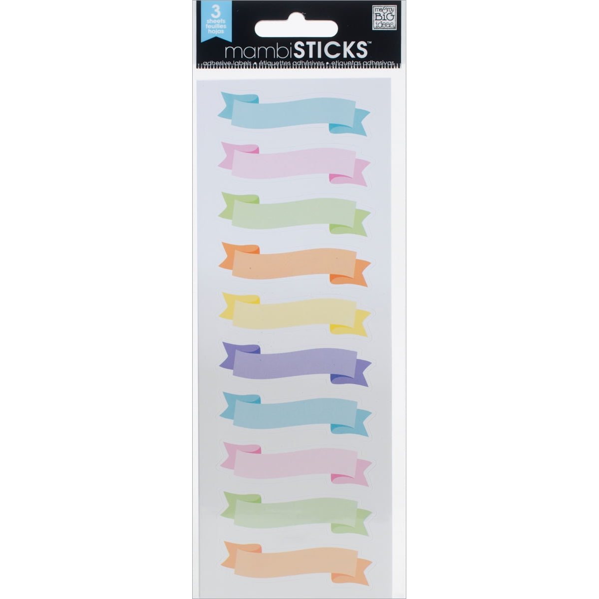 Label StickersPastel Banner