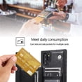 thumbnail image 4 of Design for Samsung Galaxy Note 10 Plus/10+ Wallet Case,PU Leather Phone Cases with Screen Protector Card Holder,Stand Shockproof Flip Protective Cover for Women Men Girls 6.8 inch Black, 4 of 12